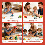 Both idea Air Dry Clay Kit, Car Theme | 12 Packs, Non-Toxic Kids Gift | School - Image 7