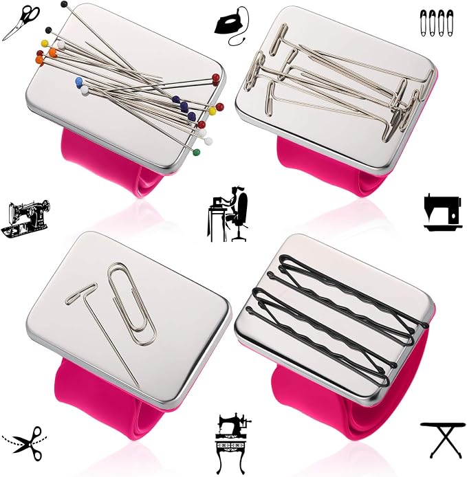 Magnetic Wrist Sewing Pincushion - Image 4