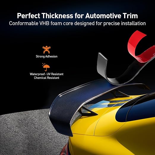 3M Double Sided Tape, Heavy Duty, 0.79" x 15.4Ft, Waterproof Foam Tape - Image 3