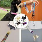 Key Fob Hardware, Key Lanyard, Keychain Making Kit Crafts DIY Supplies - Image 7