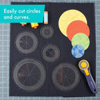 Creative Grids Quilt Ruler Circles Quilt Ruler - Image 3