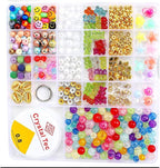 Acrylic Pony Beads Jewelry Making Kit – 96 Colors, UV Color Changing & Glow - Image 3