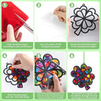 32 Sets St. Patrick's Day Suncatchers Craft Kit - Image 3