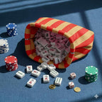 Mahjong Tile Bag Woven Clutch Purses - Image 3
