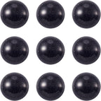 FASHEWELRY 50Pcs Synthetic Blue Goldstone Cabochons Flat Back Gemstone by FASHEWELRY