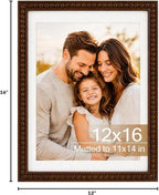 Solid Wood 12x16 Picture Frame Beaded Frame - Image 8