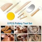 Amrules Clay Tools Kit, Practical Polymer Sculpting Tool Kit, Air Dry Clay Tool - Image 5