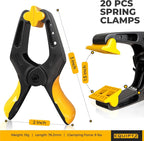 EQUIPTZ Spring Clamps 3 inch - Image 3