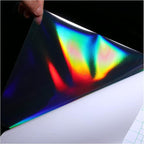 Bleidruck 25 Sheets 8.25x11.7 Inches Clear Holographic Premium Cold Laminated - Image 2