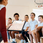 WISYOK Basketball Lineup Board, Foldable | 48 Cards, 2 Markers, Leather Covered - Image 6