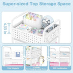 5 Drawer Rolling Storage Cart - Image 4