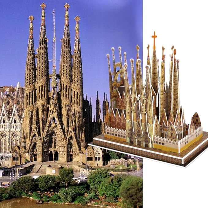 Architecture World Famous of 3D Puzzle.Build Your Own Collection of 17 Global - Image 7