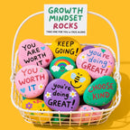 Simetufy 20 Pcs 3.3-4.5'' Large River Rocks - Image 7