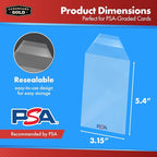 Cardboard Gold PSA Slab Sleeves - Image 2