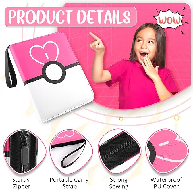 900 - Pockets Trading Card Binder - Image 3