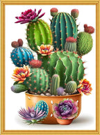 Succulent Stamped Cross Stitch Kits by TaeYsck