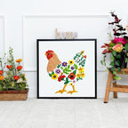 Louise Maelys Hen Embroidery Kit - Image 6