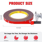 Double Sided Tape Heavy Duty, Waterproof Mounting Foam Tape, 33ft Length - Image 5