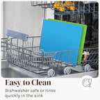 Cooler Kitchen Extra Thick Flexible Plastic Cutting Board Mats - Image 8