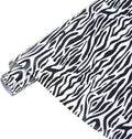 Tintnut Black Zebra Heat Transfer Vinyl Roll, easy cut & weed, stretch washable by Tintnut