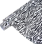 Tintnut Black Zebra Heat Transfer Vinyl Roll, easy cut & weed, stretch washable by Tintnut