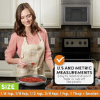Spring Chef Nesting Stainless Steel Measuring Spoons Set of 7 - Image 3