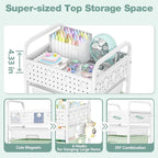 4 Drawer Rolling Storage Cart - Image 4