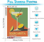 EIBEILI Diamond Art Kits for Adults-6P Wine Cocktail Diamond Painting Kits | - Image 5