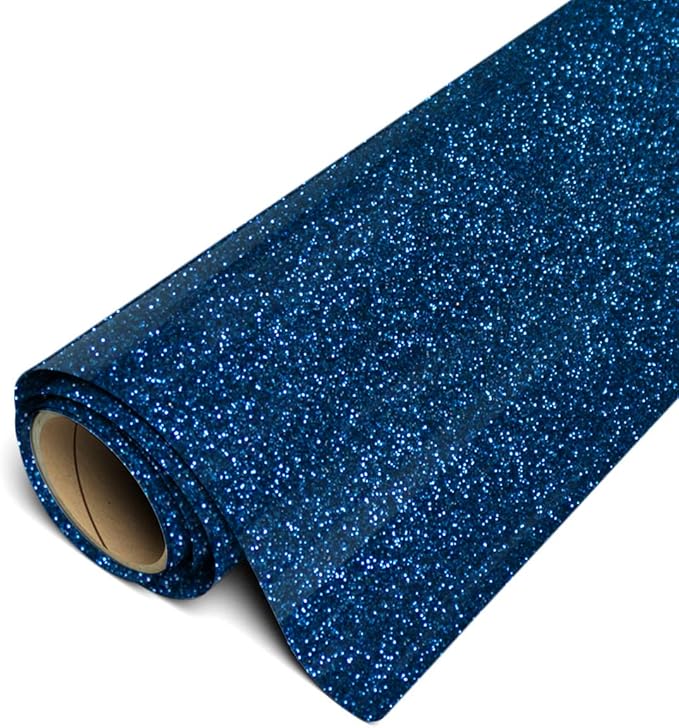 Siser Glitter HTV 12"x3ft Roll Iron on Heat Transfer Vinyl by SISER
