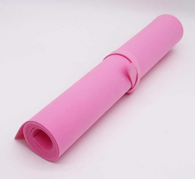 OISAKLD Pink EVA Foam 2mm-10mm 13.7"×39" Craft Foam Sheet 74 kg/m³ Foam Cosplay - Image 4