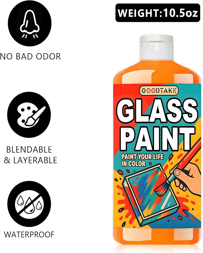 GOODTAKE White Glass Paint - Image 3