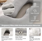 U-Shaped Full Body Pregnancy Pillow - Image 3