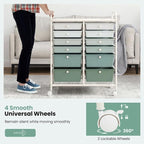 BECOMFORT 12-Drawer Rolling Cart - Image 4