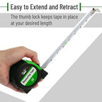 Mr. Pen- Retractable Tape Measure 25 ft, Easy Read | Steel Retractable - Image 5