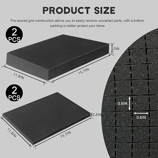 Pick and Pluck Foam Sheets, Tool Box, Storage Drawer - Image 4