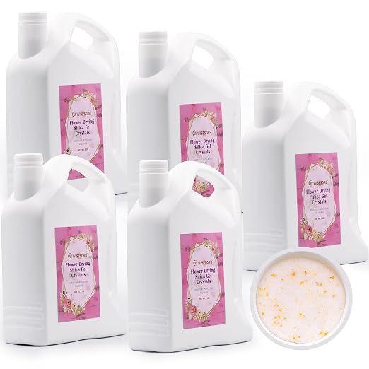 Wisesorb Silica Gel for Flower Drying, Silica Gel Flower Drying Crystals by Wisesorb