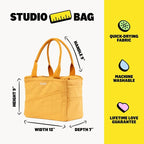 Soolla Studio Bag: Art Supply Storage Organizer & Pottery Tool Bag, Washable - Image 8