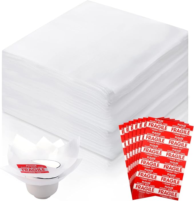 200 Pack 12 x 12 Inches Foam Sheets Cushioning Foam Sheets by Sosation