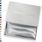 SUNDAYSILKS™ 100% Mulberry Silk Pillowcase, Silk Pillow Cases by ColoradoHomeCo