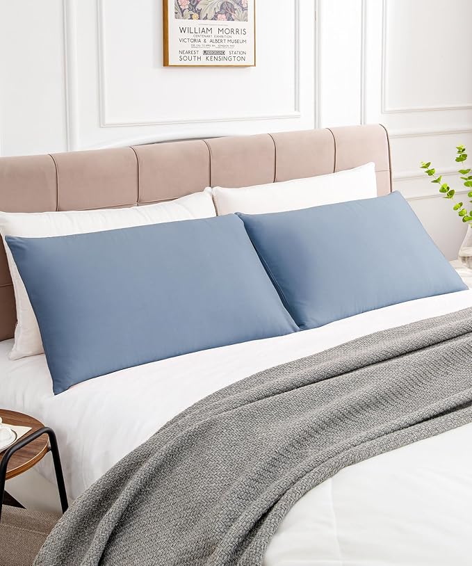 Warmstar Cotton Pillow Cases Standard Size Set of 2, 600 Thread Count - Image 2