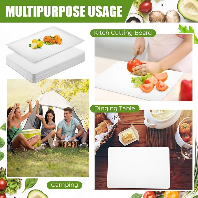 Hushee 120 Count Disposable Cutting Board Sheets 15 x 10. 6 Inch Disposable - Image 4