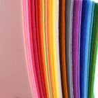 40pcs Coloured Felt Cloth Nonwoven 12 x 12 inches Felt Fabric Sheets DIY Craft - Image 5