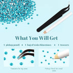 8000PCS 3mm Resin Rhinestones Bulk - Image 6