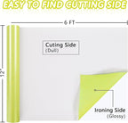 ​TORC Yellow Glitter HTV Yellow Heat Transfer Vinyl HTV Rolls - Image 3