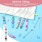 40pcs Beadable Bookmarks DIY Metal Blank Bar Bookmark - Image 6