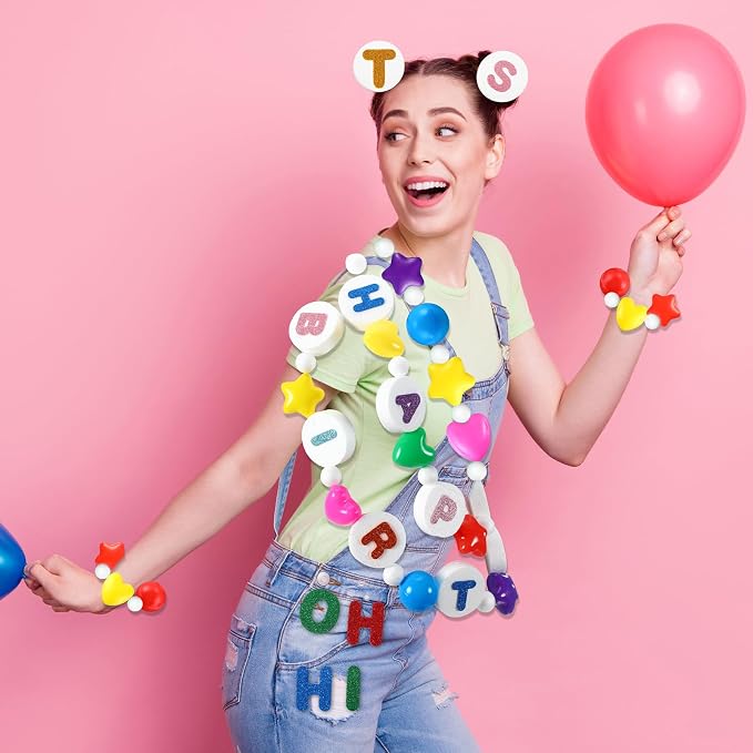Simgoing DIY Giant Friendship Bracelet Garland Kit Customizable Party Banner - Image 7