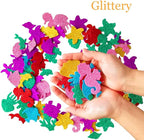 TTSAM Glitter Colorful Sea Animals Shapes Foam Stickers Self Adhesive Craft - Image 4