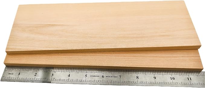 2PCS Unfinished Basswood Blocks - Image 3