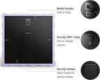 8x8 Picture Frame with Mat for 6x6, Wavy Edge Wooden Real Glass Photo Frame for - Image 5