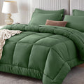 Sasttie King Size Comforter Set, 7 Pieces Bed in a Bag King, Complete Bedding by SASTTIE